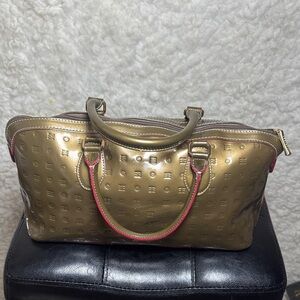 Arcadia Elegant Italy classic Gold Handbag